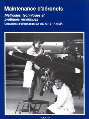 Maintenance d'aéronefs