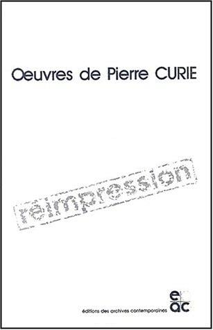 Oeuvres de Pierre Curie