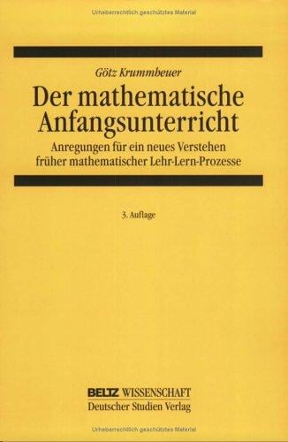 Der mathematische Anfangsunterricht