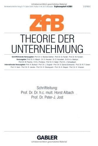 Theorie der Unternehmung