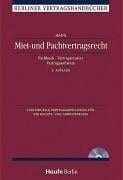 Miet- und Pachtvertragsrecht. Fachbuch, Vertragsmuster, Vertragssoftware