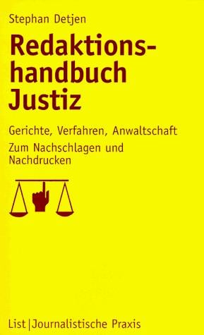 Redaktionshandbuch Justiz