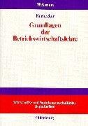 Grundlagen der Betriebswirtschaftslehre