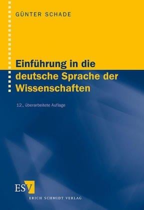 Einfuhrung In Die Deutsche Sprache Der W