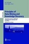 Principles of data mining and knowledge discovery