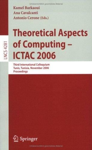 Theoretical aspects of computing