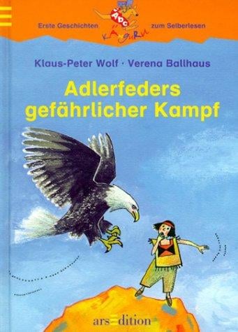 Adlerfeders gefährlicher Kampf.