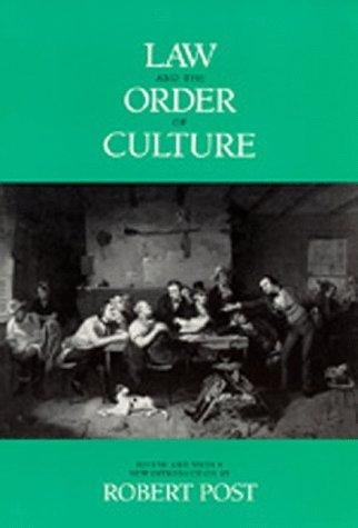 Law and the order of culture