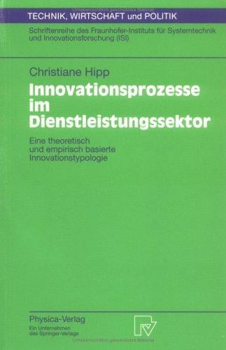 Innovationsprozesse im Dienstleistungssektor