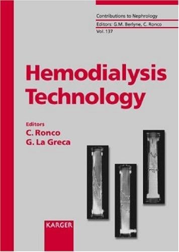 Hemodialysis Technology (Contributions to Nephrology)with cd-rom