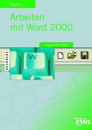 Textverarbeitung für Büroberufe mit Word 2000.