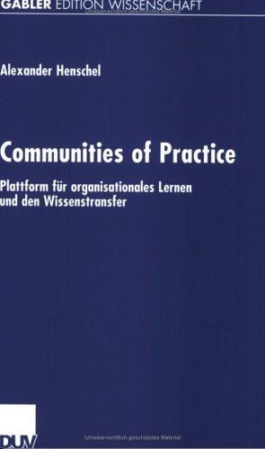 Communities of Practice