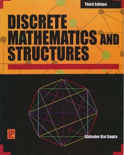 Comprehensive Discrete Mathematics and Structures