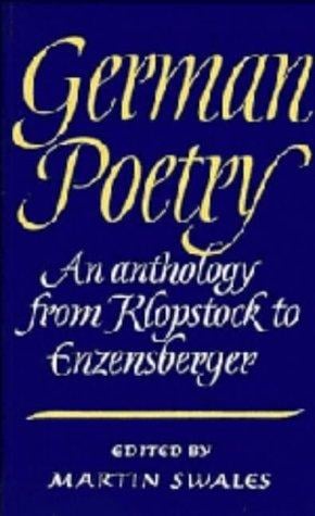 German poetry