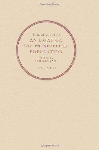 An Essay on the Principle of Population (2 Volumes)
