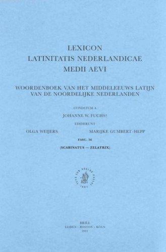 Lexicon Latinitatis Nederlandicae Medii Aevi, Fascicle 56 (Lexicon Latinitatis Nederlandicae Medii Aevi Fascicule)
