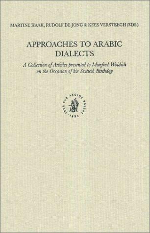 Approaches to Arabic dialects