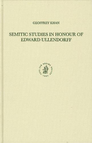 Semitic studies in honour of Edward Ullendorff