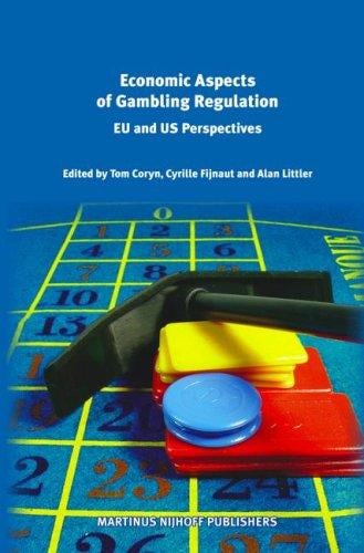 Economic aspects of gambling regulation