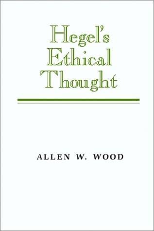 Hegel's ethical thought