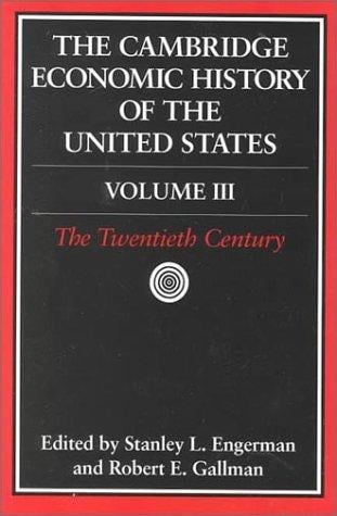 The Cambridge economic history of the United States