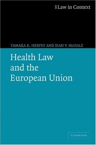 Health law and the European Union
