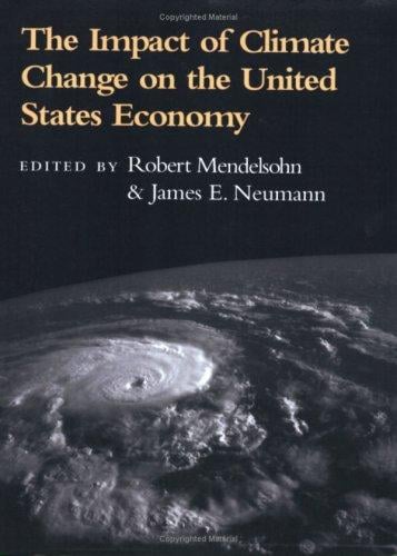 The impact of climate change on the United States economy