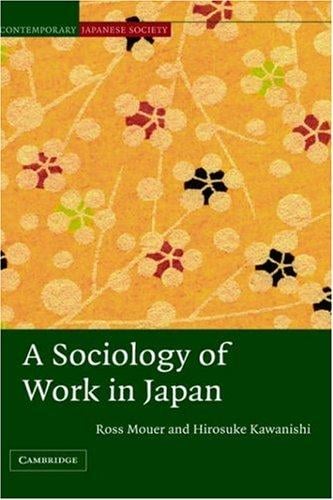 A sociology of work in Japan