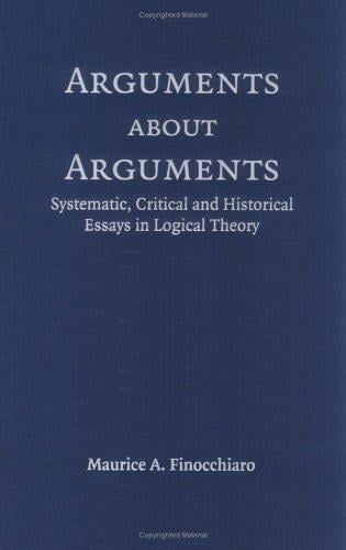 Arguments about arguments