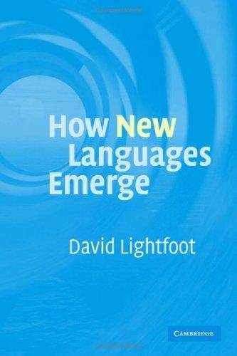 How new languages emerge