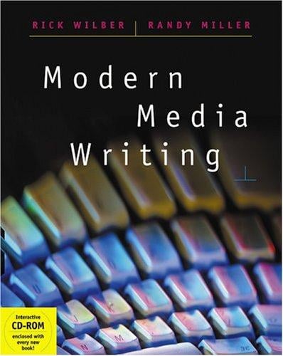Modern Media Writing (with CD-ROM and InfoTrac ) (Wadsworth Series in Mass Communication and Journalism)