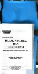 Islam, negara, dan demokrasi