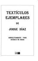 Textículos ejemplares de Jorge Díaz