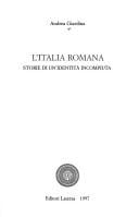 L' Italia romana