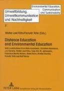 Distance education and environmental education