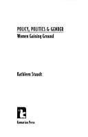 Policy, politics & gender