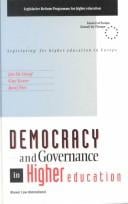 Democracy and governance in higher education