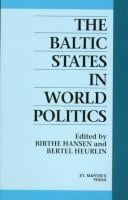 The Baltic states in world politics