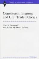 Constituent interests and U.S. trade policies