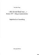 "Als ich ein Kind war--"