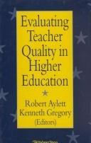 Evaluating teacher quality in higher education