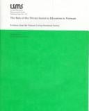 The role of the private sector in education in Vietnam