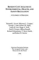 Benefit-cost analysis in environmental, health, and safety regulation
