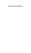 Poems and melodramas