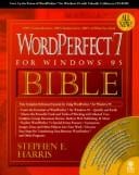 WordPerfect 7 for Windows 95 bible