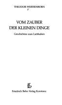 Vom Zauber der kleinen Dinge