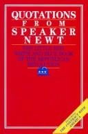 Quotations from Speaker Newt