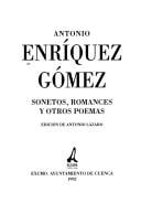 Sonetos, romances y otros poemas