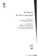 La France de 1914 à nos jours