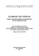 Le Projet de Vitruve